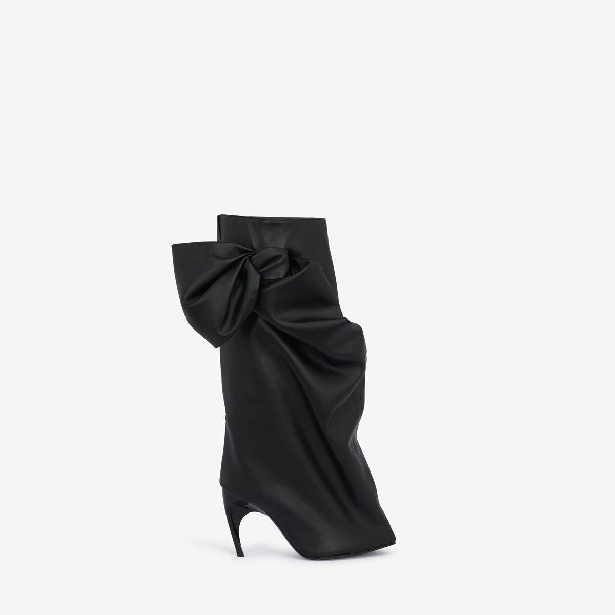ALEXANDER MCQUEEN - Armadillo Bow Boot - Item 780669W4XQ11000